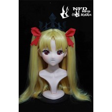 (NFD043)Customize Handmade Crossdress Full Head Female/Girl Resin Japanese Cartoon Character Animego Cosplay Kigurumi Mask (NFD043)Customize Handmade Crossdress Full Head Female/Girl Resin Japanese Cartoon Character Animego Cosplay Kigurumi Mask
